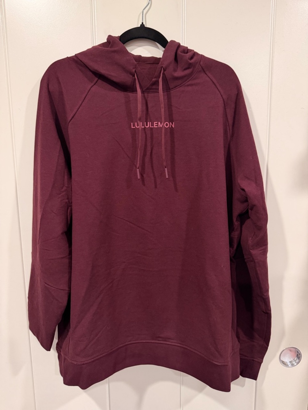 Lululemon Hooded Pullover Sweatshirt - Deep Burgundy